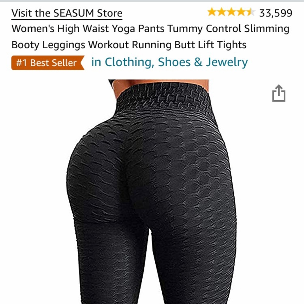 Seasum high waisted leggings-Booty Pop!